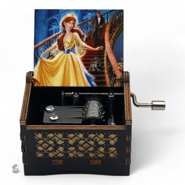 Anastasia, boîte à musique à manivelle
