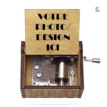 Boîte à musique personnalisée avec design unique