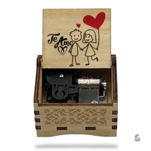 Boîte à musique Amour, un cadeau idéal pour les amoureux