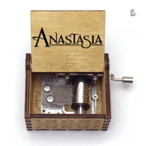 Boîte à musique Anastasia, design élégant et mélodieux