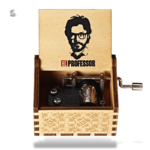 Boîte à musique manivelle avec design élégant