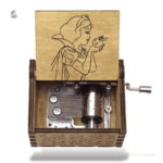 Musique douce de Blanche Neige dans une boîte élégante