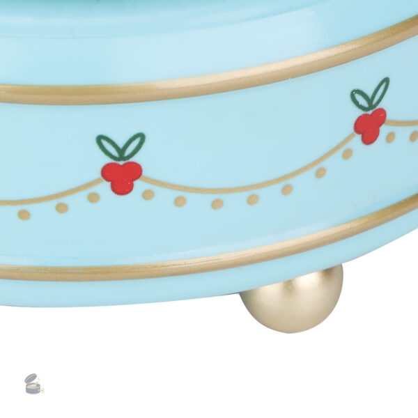 Carrousel bleu avec mélodie apaisante