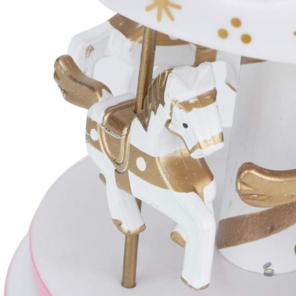 Accessoire décoratif musical en forme de carrousel