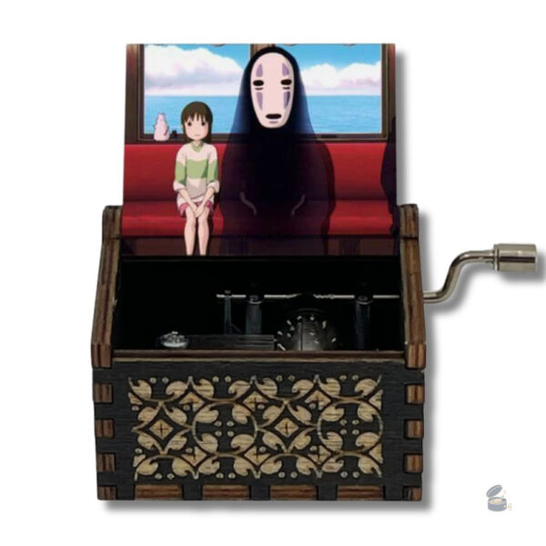 Chihiro, boîte à musique manuelle en bois