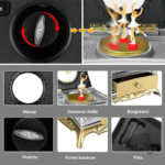 Accessoire décoratif musical pour les amateurs de danse classique