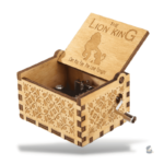 Boîte à musique inspirée de Disney, thème Le Roi Lion