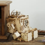 Kit boîte à musique en bois à assembler soi-même