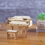 Boîte à musique à personnaliser avec un piano