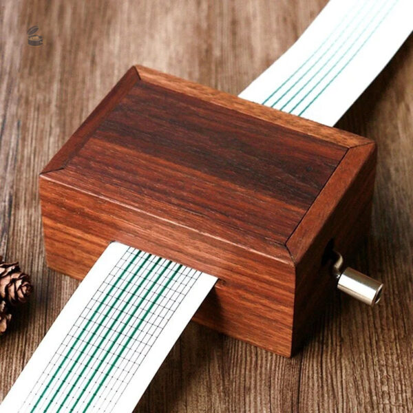 Cadeau sur mesure : boîte à musique en bois de 15 notes