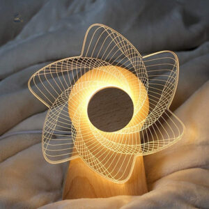Boîte musicale étoile avec projection lumineuse