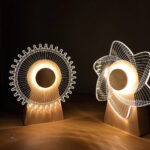 Boîte musicale lumineuse, design étoilé enchanté