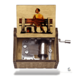 Objet de collection : boîte à musique sur thème Forrest Gump