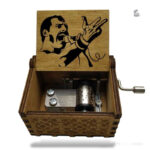 Boîte à musique Freddie Mercury manivelle