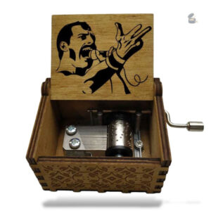Boîte à musique Freddie Mercury manivelle