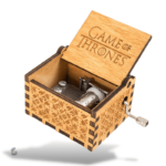 Boîte à musique manivelle inspirée de Game of Thrones