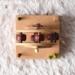Design classique de boîte à musique en bois