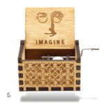 Boîte à musique manivelle Imagine John Lennon