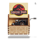 Boîte à musique manivelle Jurassic Park