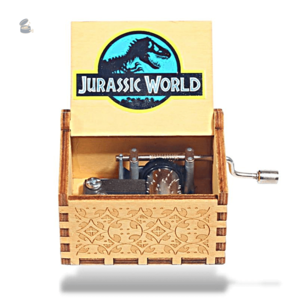 Boîte à musique créative sur le thème des dinosaures