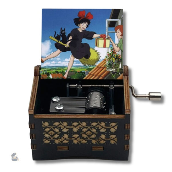 Kiki la Petite Sorcière : boîte à musique en bois