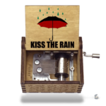 Mélodie douce de Kiss The Rain, boîte à musique manivelle