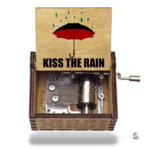 Mélodie douce de Kiss The Rain, boîte à musique manivelle