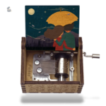 Design élégant de la boîte à musique Kiss The Rain