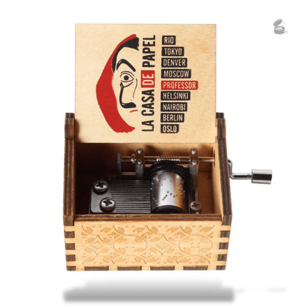 Accessoire musical La Casa de Papel, style manivelle