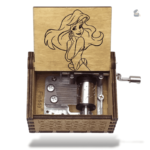 Boîte musicale artisanale inspirée de La Petite Sirène