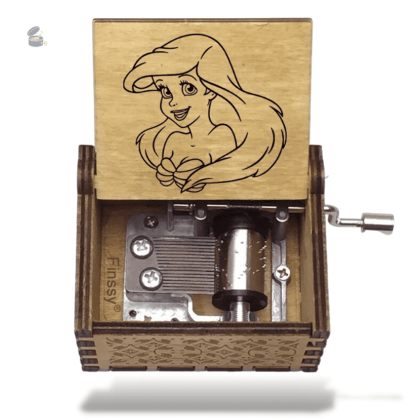 Objet décoratif : boîte à musique La Petite Sirène