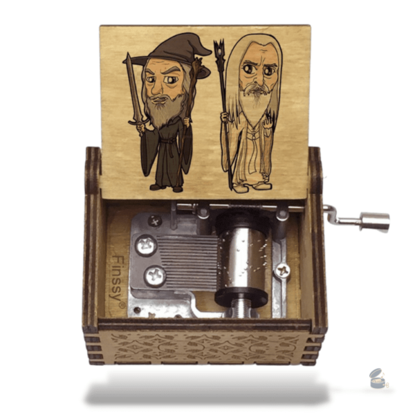 Artisanat de la boîte à musique Le Seigneur des Anneaux