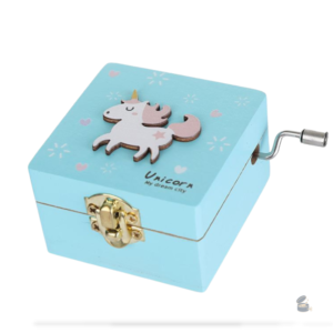 Cadeau idéal : boîte à musique licorne pour enfants