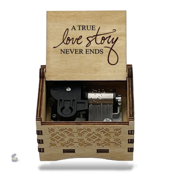 Mélodie douce Love Story en boîte à musique
