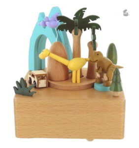 Musique douce et ambiance magique des dinosaures