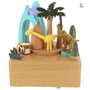 Musique douce et ambiance magique des dinosaures