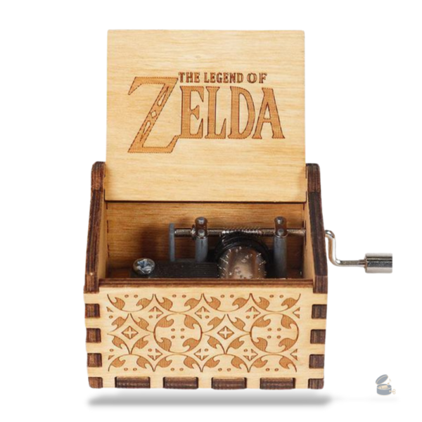 Boîte à musique manivelle inspirée de Zelda
