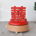 Accessoire musical en bois pour les noces