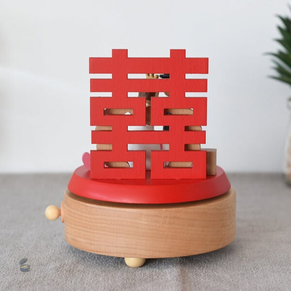 Accessoire musical en bois pour les noces