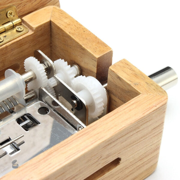 Boîte à musique artisanale avec options de personnalisation