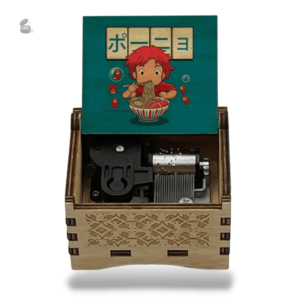 Musique douce de Ponyo, boîte à musique artisanale