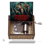 Musique emblématique de Stranger Things, boîte à manivelle