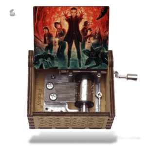 Design unique de la série Stranger Things, boîte à musique