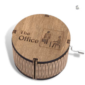 Boîte à musique manivelle inspirée de The Office