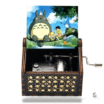 Boîte à musique Totoro, manivelle animée et mélodieuse