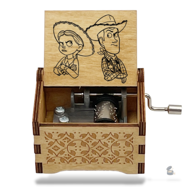 Design Toy Story pour une boîte à musique amusante