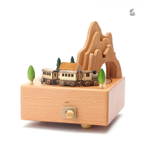 boite-a-musique-train-1 Boîte à musique en bois train, design charmant et ludique