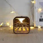 Boîte à musique avec effets lumineux
