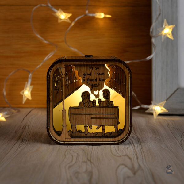 Boîte à musique avec design adorable