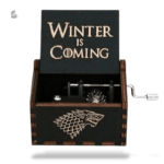 Boîte à musique manivelle Winter is Coming